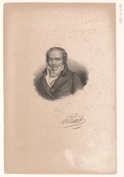 Portret van Louis-Benoît Picard