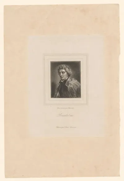 Portret van Louis Bourdaloue