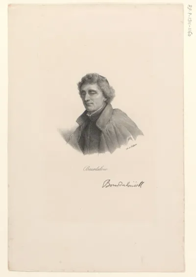 Portret van Louis Bourdaloue