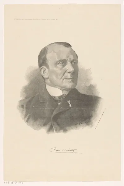 Portret van Louis Bouwmeester