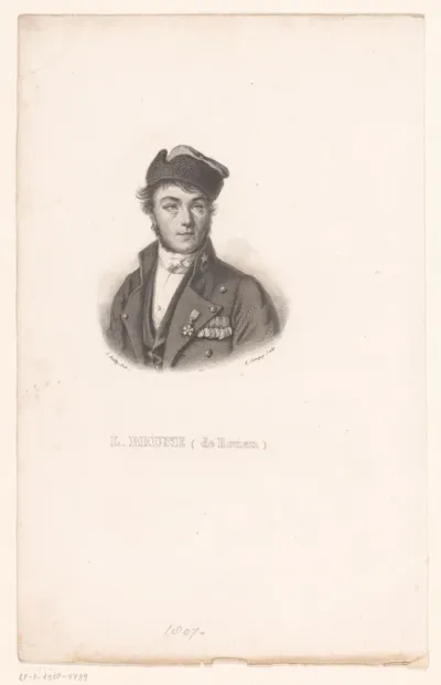Portret van Louis Brune
