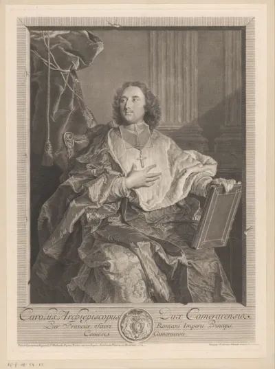 Portret van Louis Charles de Saint-Albin