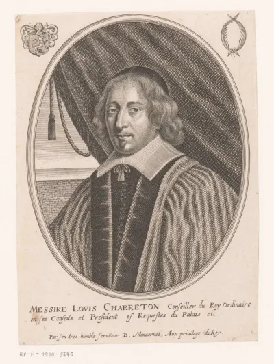 Portret van Louis Charreton