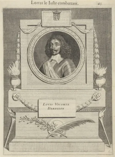 Portret van Louis d'Arapaion