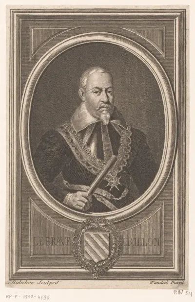 Portret van Louis de Balbes de Berton de Crillon