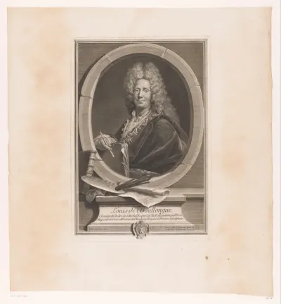 Portret van Louis de Boullogne