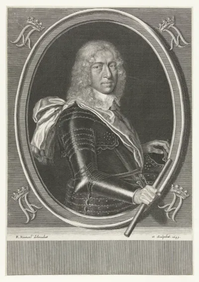 Portret van Louis de Bourbon-Vendôme hertog van Mercoeur