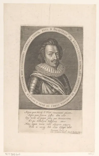 Portret van Louis de Champagne