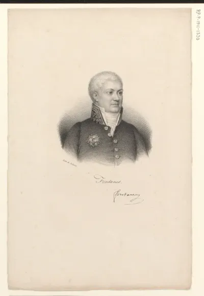 Portret van Louis de Fontanes