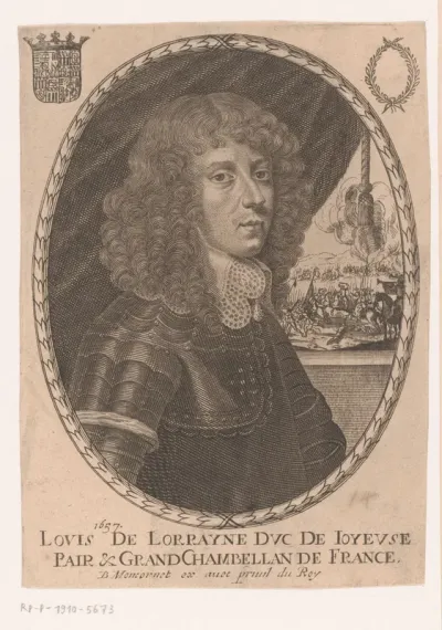 Portret van Louis de Lorraine, hertog van Joyeuse