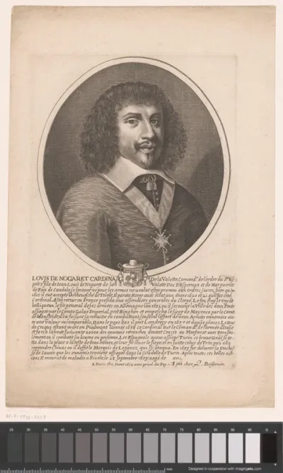 Portret van Louis de Nogaret de La Valette