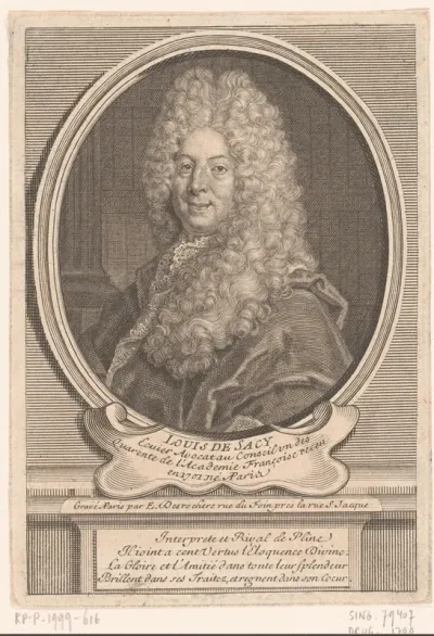 Portret van Louis de Sacy