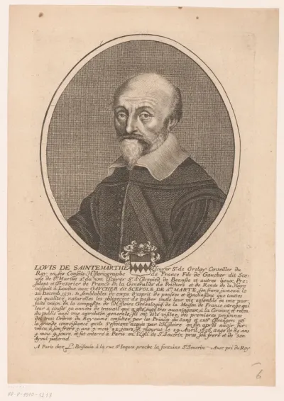 Portret van Louis de Sainte-Marthe