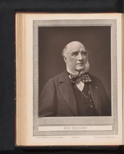 Portret van Louis Decazes