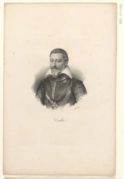 Portret van Louis des Balbes de Berton de Crillon