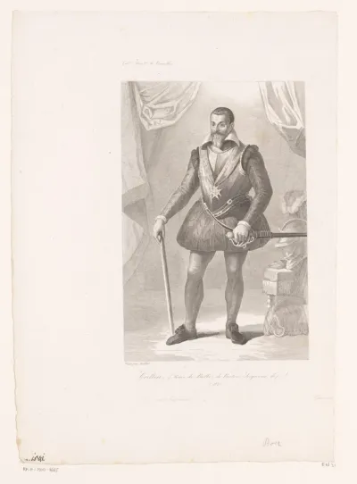 Portret van Louis des Balbes de Berton de Crillon