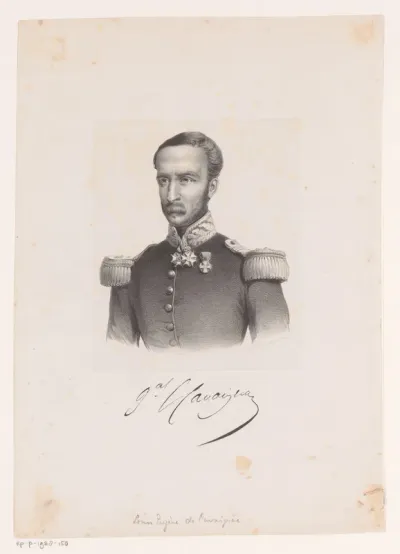 Portret van Louis-Eugène Cavaignac