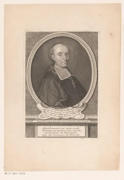 Portret van Louis-François Duplessis de Mornay