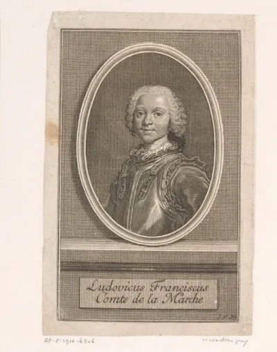 Portret van Louis-François-Joseph de Bourbon-Conti