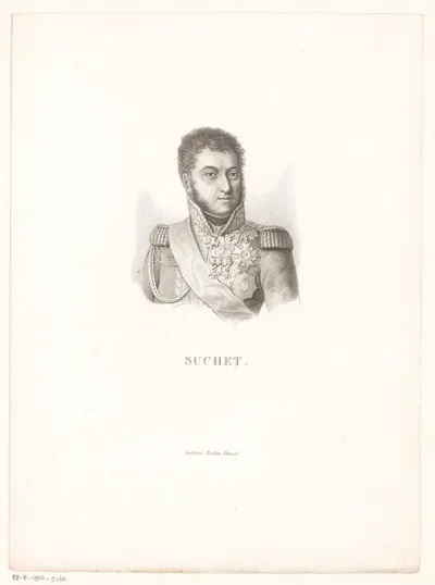 Portret van Louis-Gabriel Suchet, hertog van Albufera