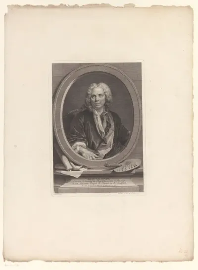 Portret van Louis Galloche