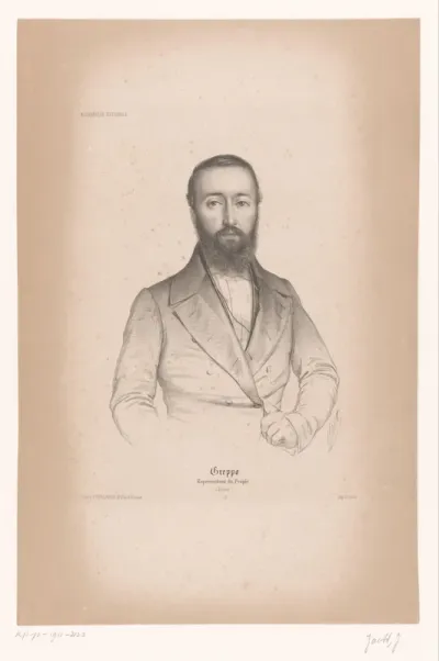 Portret van Louis Greppo