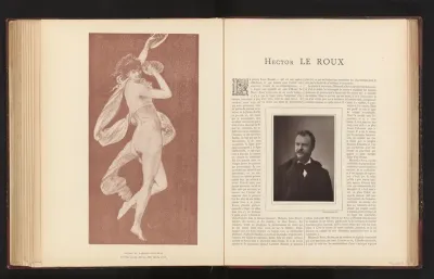 Portret van Louis Héctor Leroux