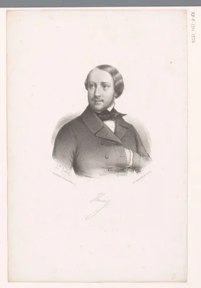 Portret van Louis Henry