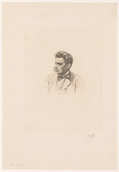 Portret van Louis Hymans