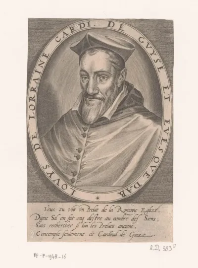 Portret van Louis I, kardinaal van Guise