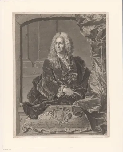 Portret van Louis II de Boullogne