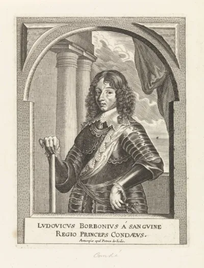 Portret van Louis II de Bourbon, prins van Condé