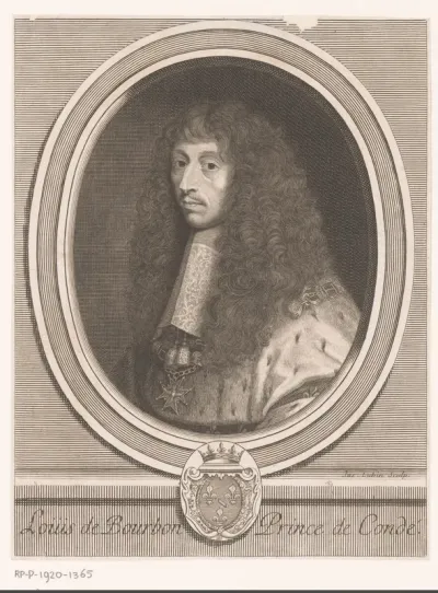 Portret van Louis II de Bourbon
