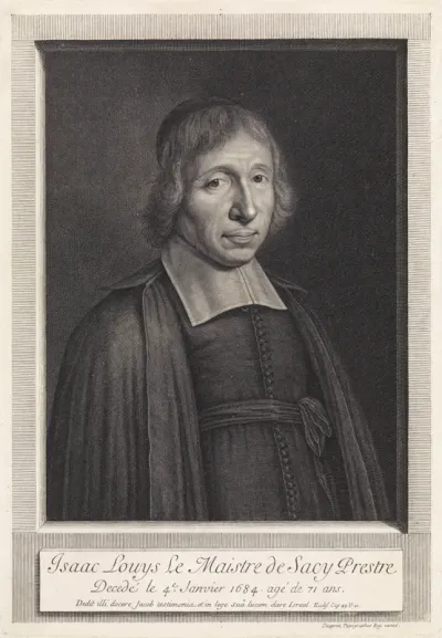 Portret van Louis-Isaac Lemaistre de Sacy