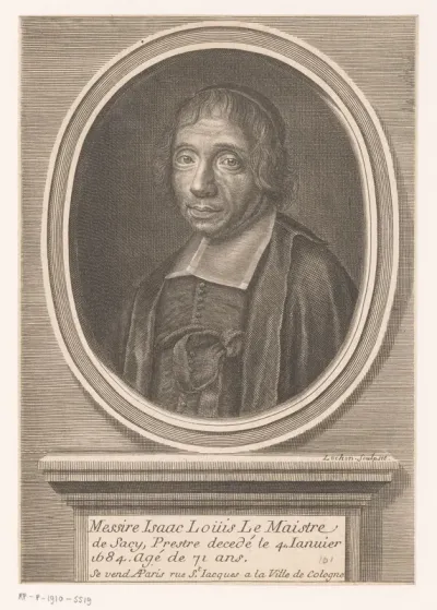 Portret van Louis-Isaac Lemaistre de Sacy