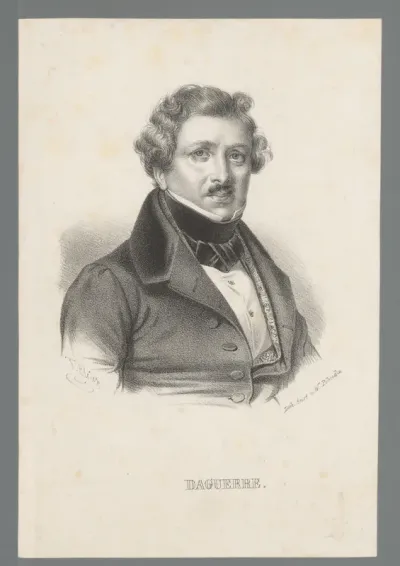 Portret van Louis Jacques Mandé Daguerre