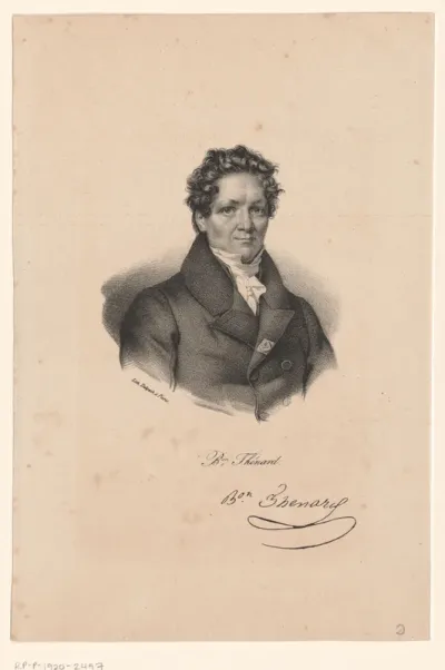 Portret van Louis Jacques Thénard