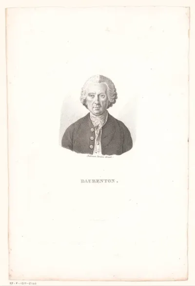Portret van Louis-Jean-Marie Daubenton
