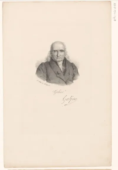 Portret van Louis-Jérôme Gohier