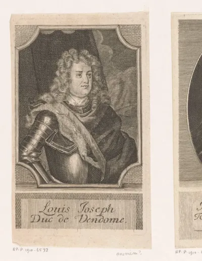 Portret van Louis Joseph de Bourbon-Vendôme