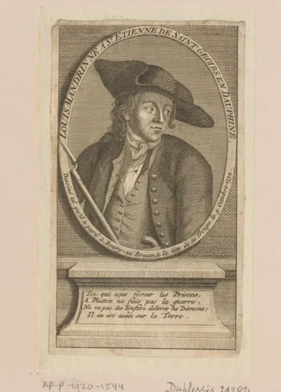 Portret van Louis Mandrin