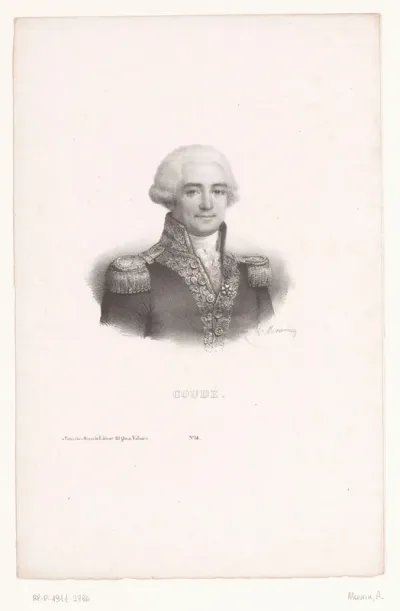 Portret van Louis Marie Coudé