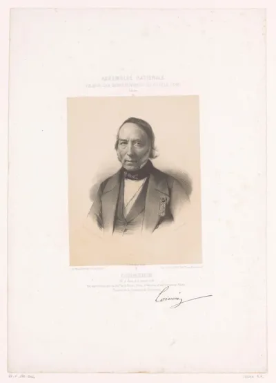 Portret van Louis Marie de Lahaye de Cormenin
