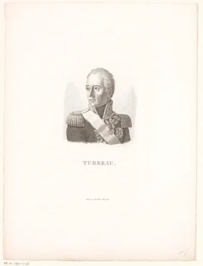 Portret van Louis Marie Turreau