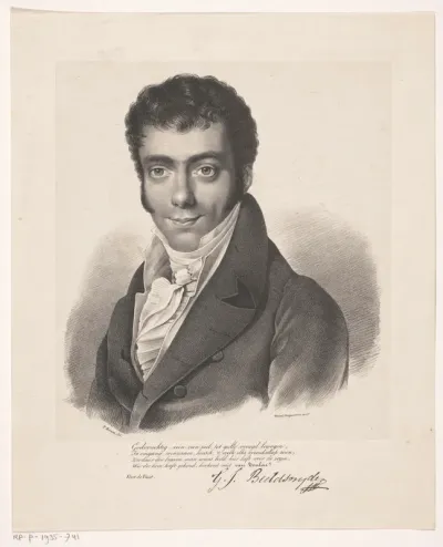 Portret van Louis Martinus Toulon