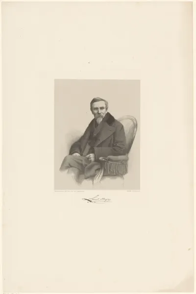 Portret van Louis Meijer