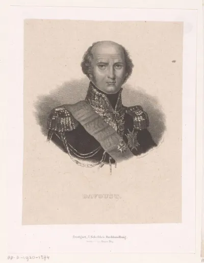 Portret van Louis-Nicolas Davout