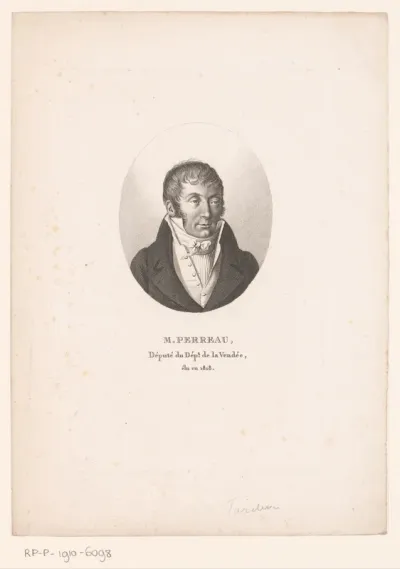 Portret van Louis Perreau du Magné