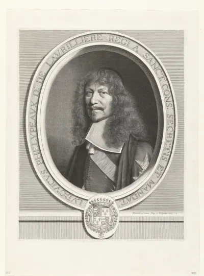 Portret van Louis Phélypeaux de la Vrillière