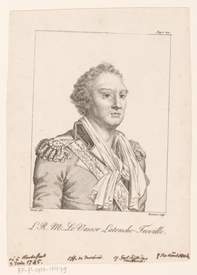 Portret van Louis-René Levassor de Latouche Tréville